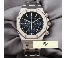 HK946 AUDEMARS PİGUET ROYAL OAK CHRONOGRAPH 41 MM MAVİ KADRAN